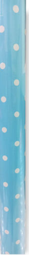 Picture of BLUE SPOTTED WRAPPING ROLL 70CM X 3 METERS